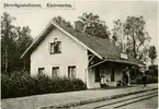 Klavreström järnvägsstation.