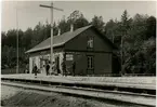 Kungsängen järnvägsstation.