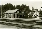 Kungsängen järnvägsstation.