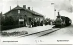 Kyrkheddinge järnvägsstation.