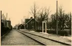 Stationen öppnades 1878. En och enhalvvånings stationshus i trä. Mekanisk växelförregling. Upphörde på 1970-talet.