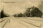 Stationen öppnades 1878. En och enhalvvånings stationshus i trä. Mekanisk växelförregling. Upphörde på 1970-talet.