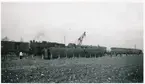 Trafikaktiebolaget Grängesberg - Oxelösunds Järnväg, TGOJ M3 50. Urspårning mellan Valskog och Köping annandag jul 1946.