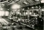 Interiör av lokverkstaden 1936