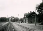 Lyckås Gård station, 1930-talet,  (JGJ)