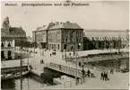 Malmö Central järnvägsstation.