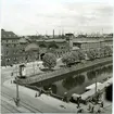 Vy över Malmö Central järnvägsstation.