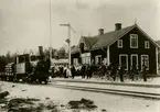 Mjöbäck station
Ett vykort stämplat 1904