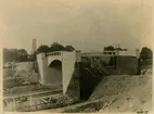 Viadukt vid Kungsgatan. Gatubron, ändvy