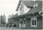 Nås järnvägsstation.