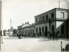 Nässjö station från gatusidan.