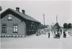 Kristianstad- Åhus Järnväg, CÅJ. Rinkaby station.