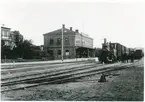 Mellersta Blekinge Järnväg, MBIJ. Ronneby station 1904.