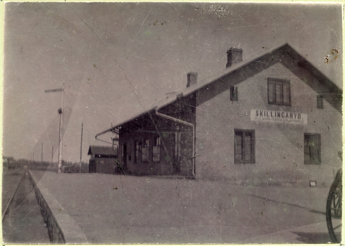 Skillingaryd station 1877.