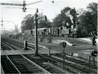Skövde Station 1926 - 1945.
Smalspårig järnväg LSSJ plattform från Skövde station.
Lidköping - Skara - Stenstorps Järnväg, LSSJ.