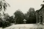 Sollefteå Järnvägsstation. Statens Järnvägar, SJ. Banan elektrifierades 1939.