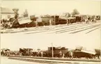 Järnvägsolyckan vid Staffanstorps station på bangården.Lund-trelleborgs Järnväg,LTJ. 1875 öppnades banan för trafik. Tillhörde Lund-Trelleborgs Järnväg, LTJ mellan 1875-1919.  1919 -1940 tillhörde den Landskrona-Lund-Trelleborgs Järnväg, LLTJ. Banan förstatligades 1940 och lades ner 1960.