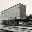 Sundbyberg järnvägsstation. Brandskadad.