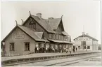 Vännäs järnvägsstation.