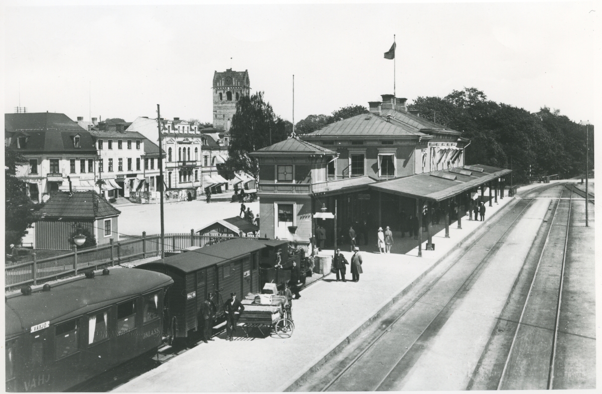 Växjö station.