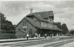 Sölvesborgs station. Sölvesborg-Kristianstads Järnväg, SCJ.