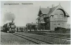 Skara - Timmersdala Järnväg, STJ. Timmersdala station.