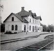 Hallstahammar station.