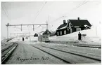 Hilding Carlsson motorvagn vid Kopparåsen station.