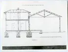 Ritning över Köping järnvägsstation