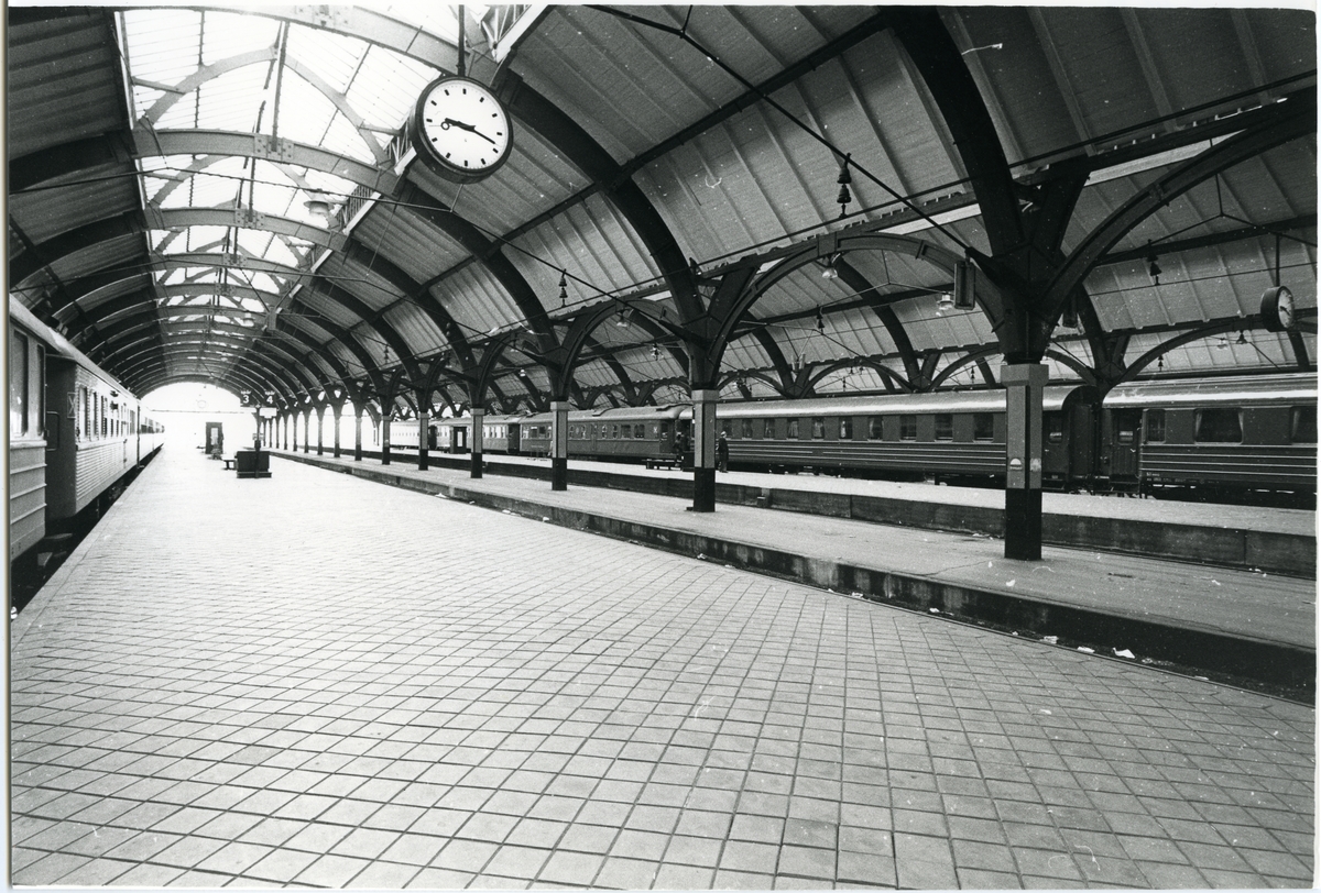 Malmö banhall.