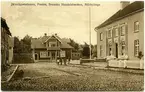 Järnvägsstationen,  Posten, Svenska Handelsbanken, Mörbylånga.