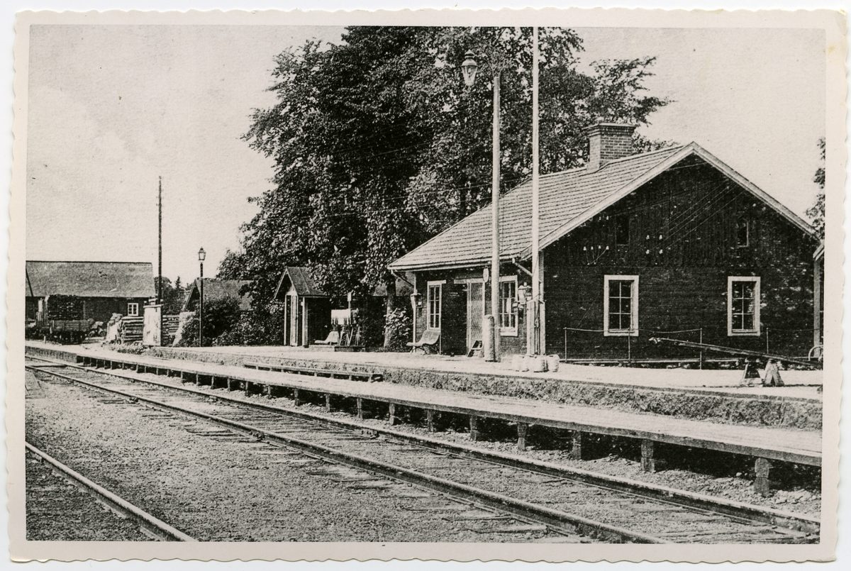 Vy över Sya Station.