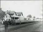 Sista tåget vid Söderköpings station.