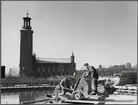 Bro och spårarbeten Stockholm Central - Stockholm Södra.