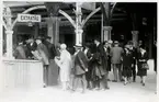Stockholms Central.Fysiologerna  reser till Uppsala 1927.