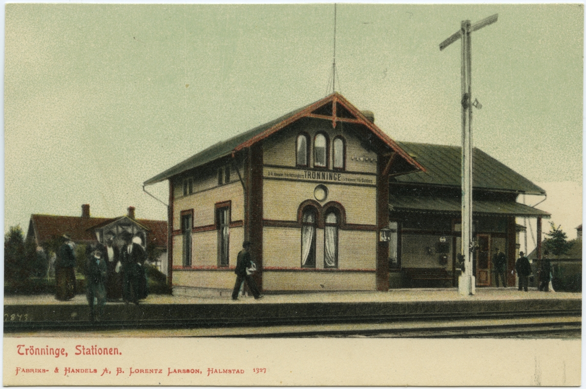 Trönninge station.