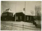 Upplands Väsby station  med postlokal och ställverk.