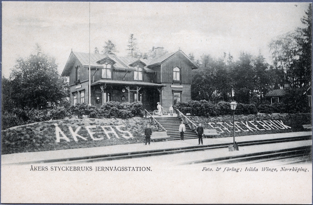 Åkers Styckebruk station.