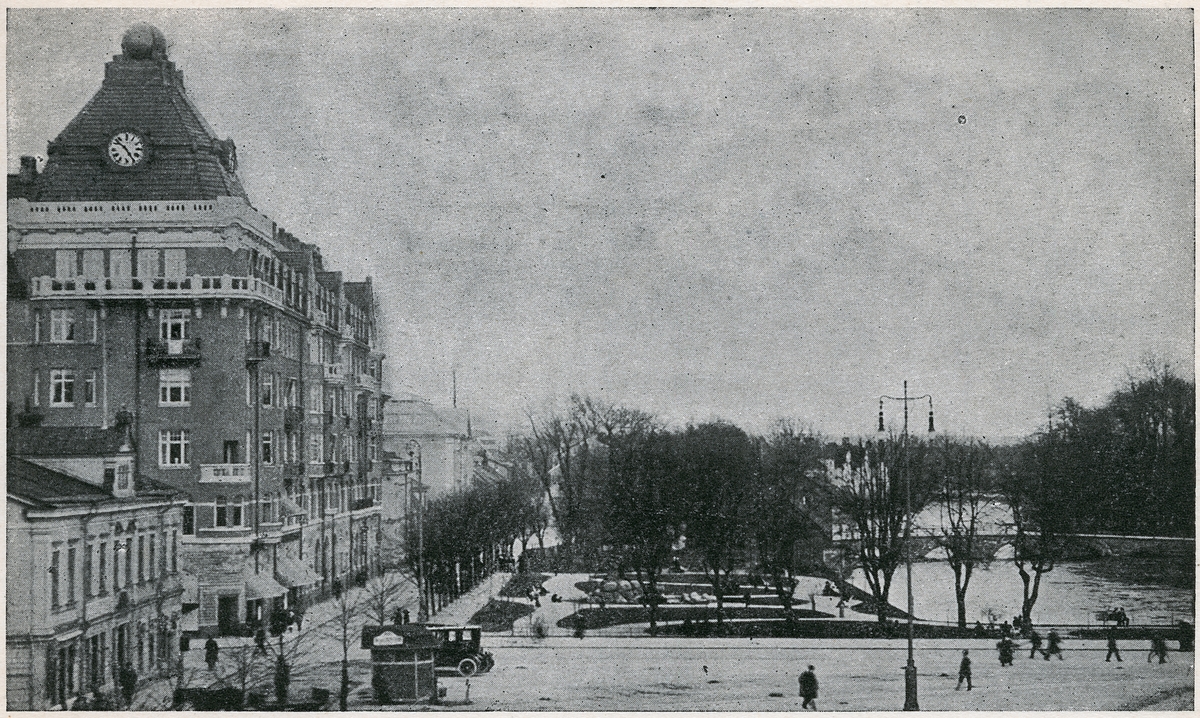 Örebro, Olaigatan österut från Järntorget.