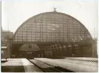 Banhallen från öster vid Malmö central.