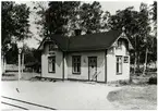 Skäftekärr järnvägsstation, hållplats.