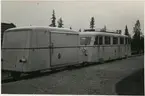 Motorvagn SJ Y6b 342 med släpvagn SJ Y1 516. Tillverkare Hilding Carlsson.