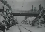 Nya vägbron vid Bolverstorp. På linjen mellan Valla - Katrineholm