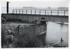 Strömsholm, svängbron över Borgå sund söder om Strömsholm på linjen mellan Kolbäck och  Rekane.