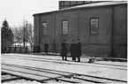 Vid Karlstad Östra station.