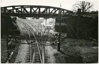 Järnvägsbro vid Albano station.