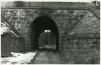 Tunnel på linjen mellan Södertälje uthamn och Södertälje hamn.