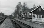 Vy över stationsområdet vid Dockmyr.