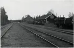 Kälarne bangård på linjen mellan Bräcke och Ragunda.