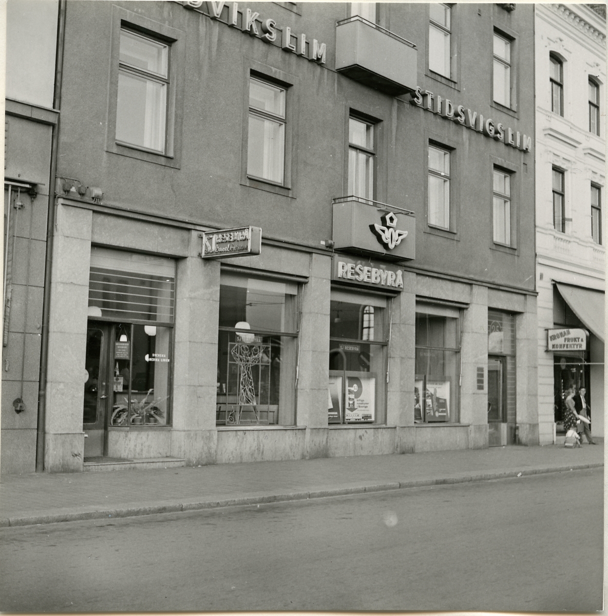 Statens Järnvägar, SJ resebyrån i Helsingborg.